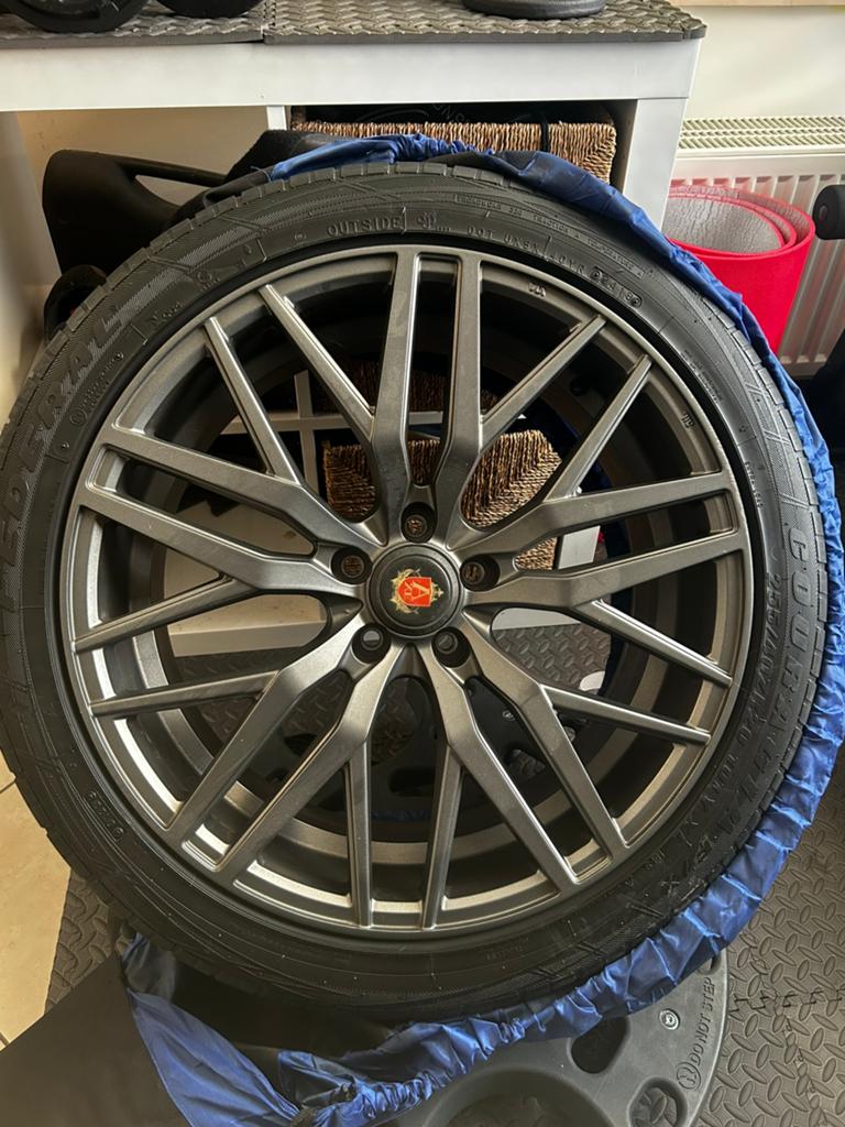 20” Axe Wheels 5x112, Ophalen, Gebruikt, Seat
