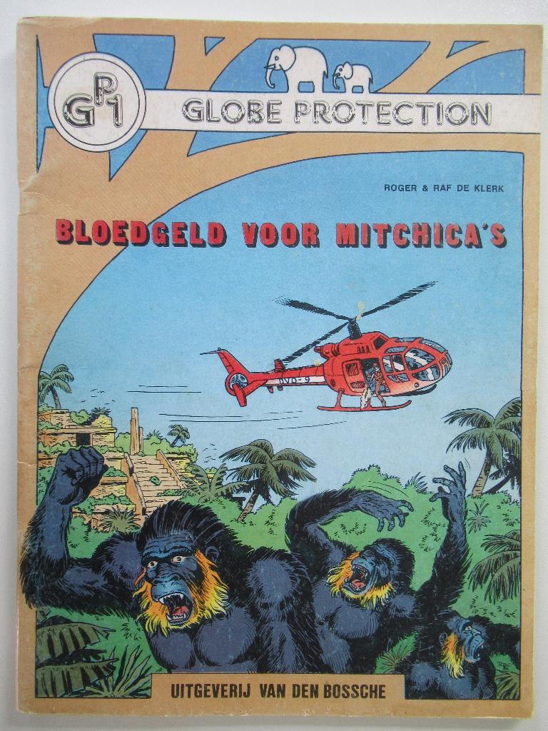 globe protection...nr.1...bloedgeld voor mitchica's......1st, Livres, BD, Enlèvement ou Envoi, Comme neuf