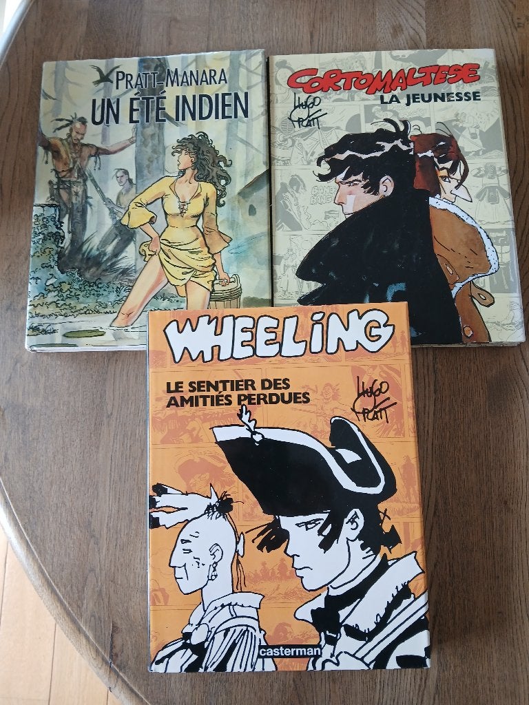 3 BD Pratt, Boeken, Stripverhalen, Ophalen, Hugo Pratt