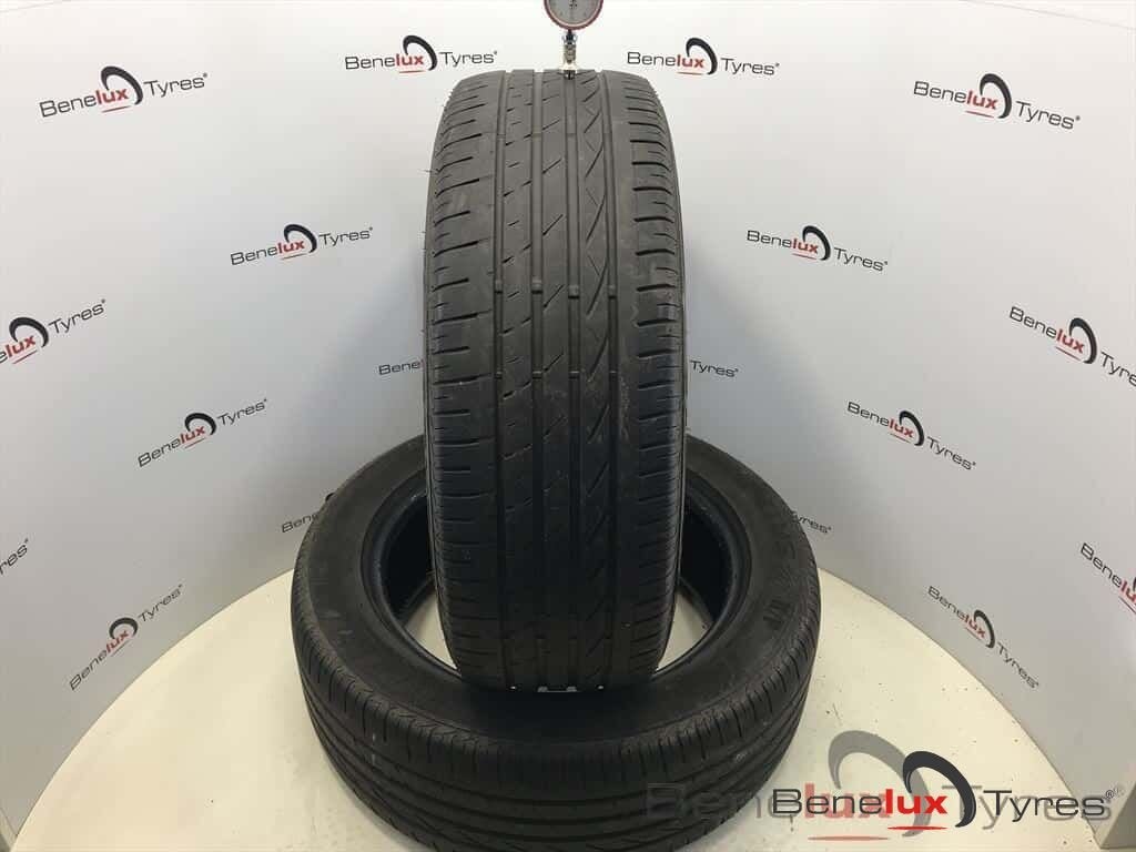 2 of 4 225/55R18 98V Lassa 225/55 R18 225/55/18 2255518, Auto-onderdelen, Ophalen, 18 inch, Gebruikt, -