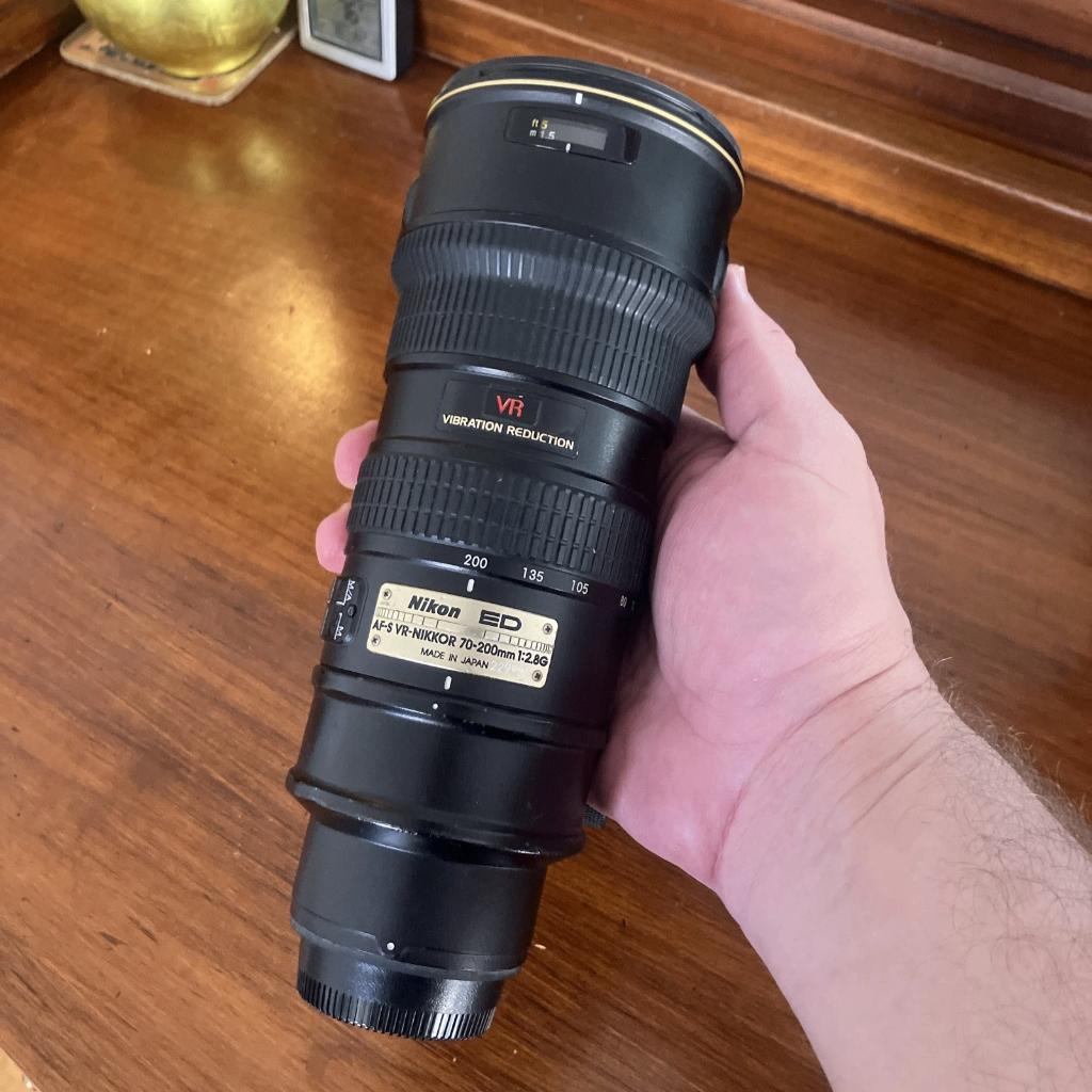 Nikon Zoom-NIKKOR 70-200mm f/2.8G ED-IF AF-S VR, Audio, Tv en Foto, Ophalen of Verzenden, Telelens, Zoom