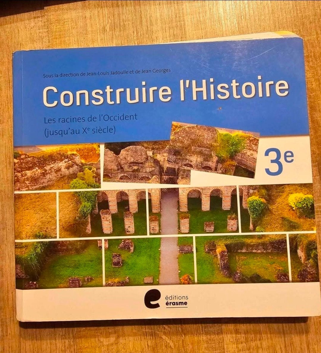 Construire l'Histoire 3e Les racines de l'Occident – Érasme, Livres, Histoire, Enlèvement, Secondaire, Érasme
