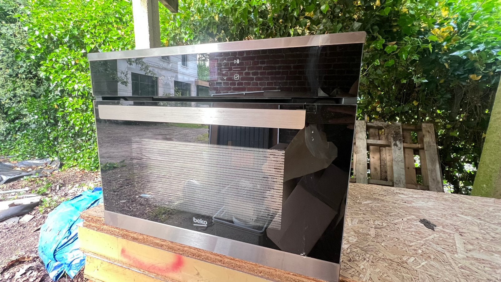 Beko inbouw combi-oven / microgolfoven, Encastré, Comme neuf, Enlèvement, Four