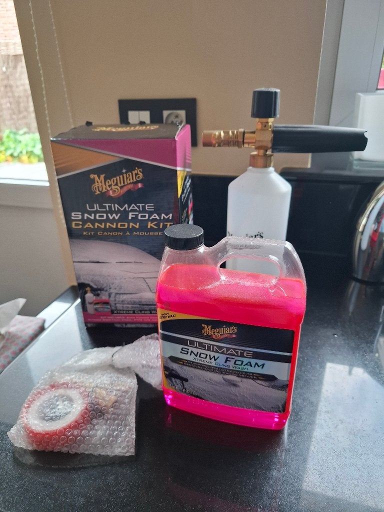 Meguiars ultimate snow foam cannon kit NIEUW, Enlèvement