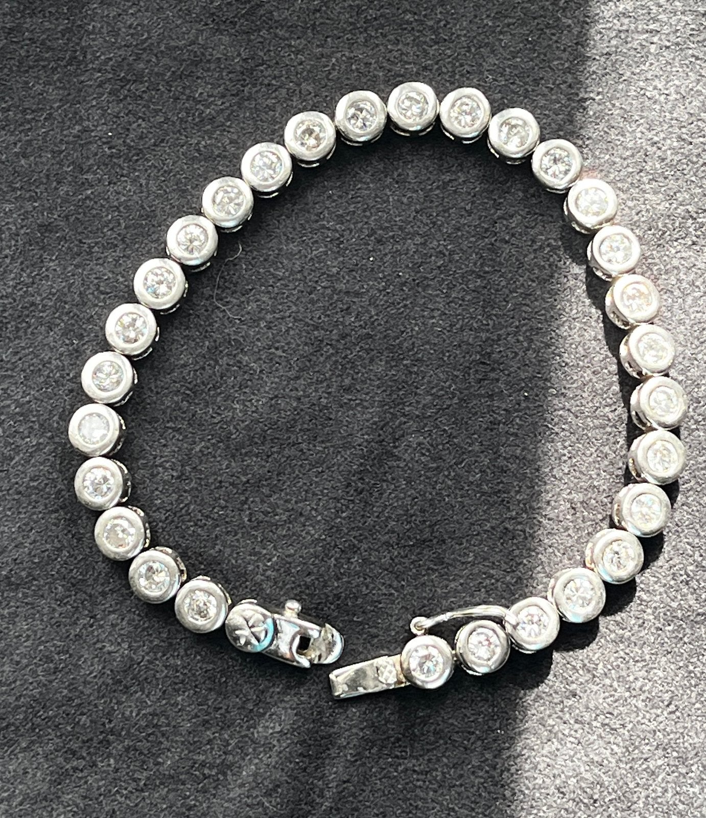 925 zilveren armband, Handtassen en Accessoires, Armbanden, Ophalen of Verzenden, Zilver, Zilver