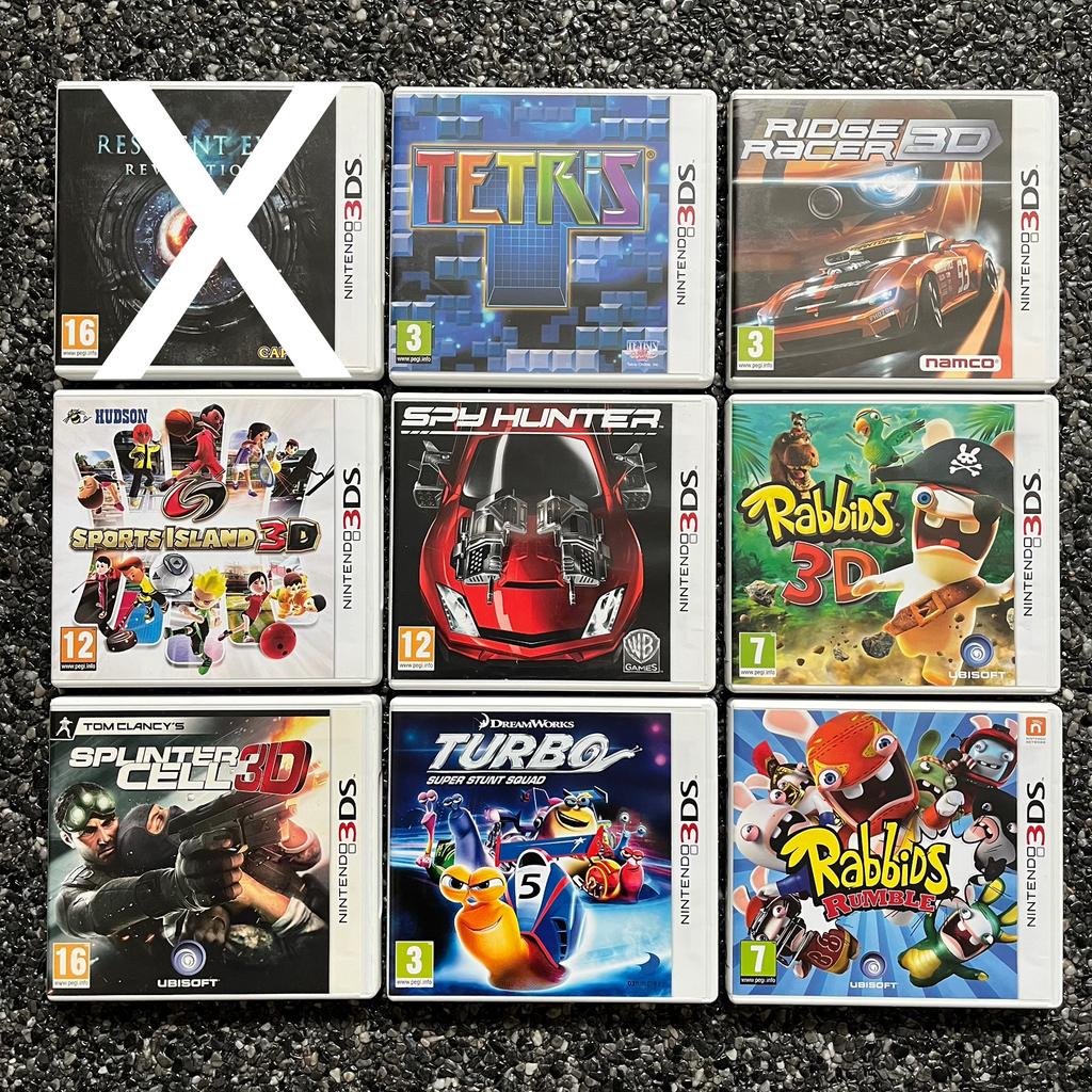 Nintendo 3DS Spelletjes deel #2, Ophalen, Zo goed als nieuw