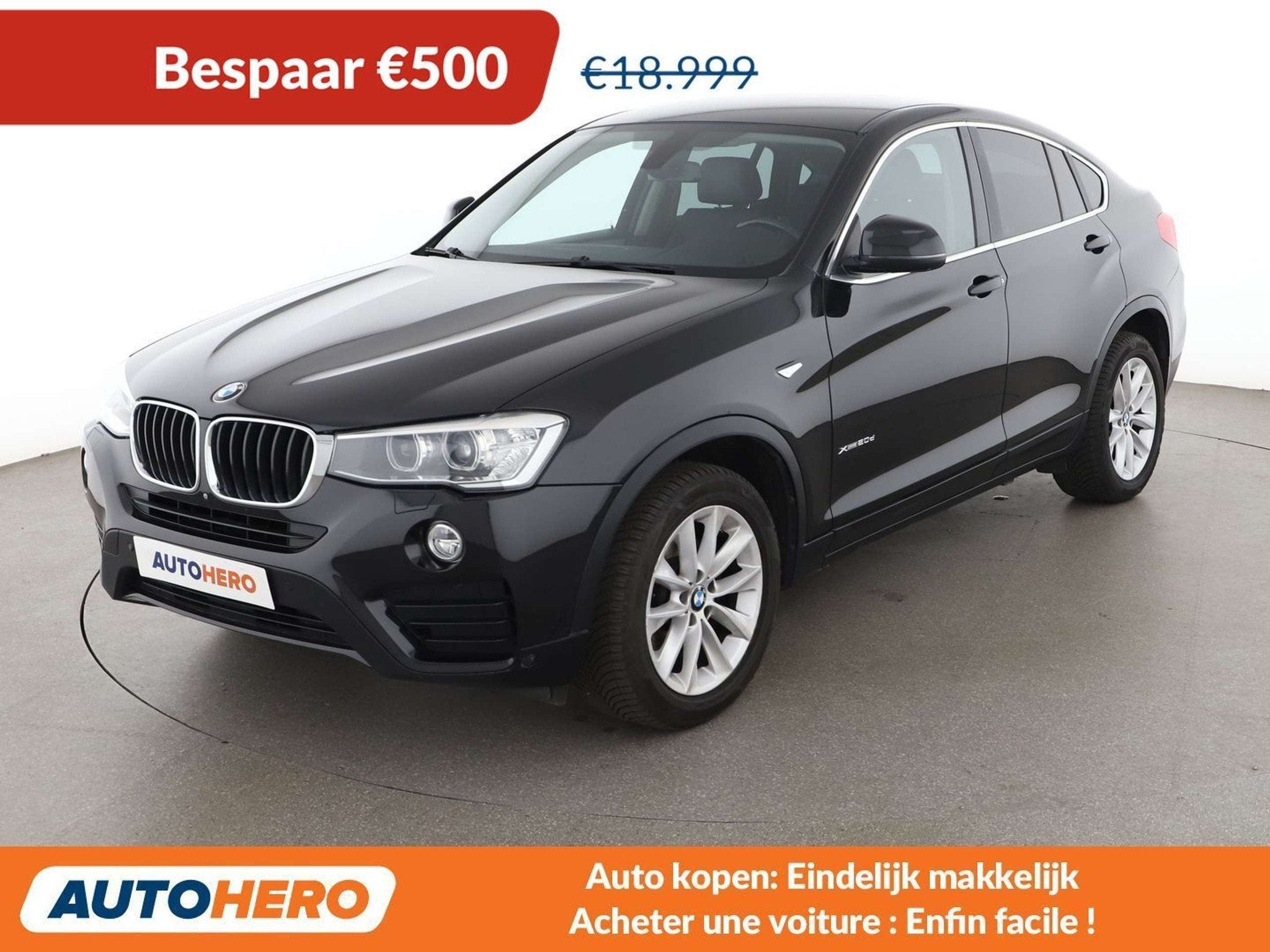 BMW X4 xDrive 20d (année de construction 2017), Autos, Cuir, Achat, Automatique, 190 ch