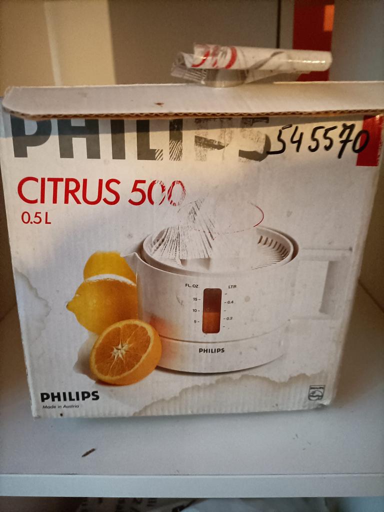 Press jus PHILPS, Electroménager, Moins de 1 litre, Enlèvement, Utilisé, 1 vitesse
