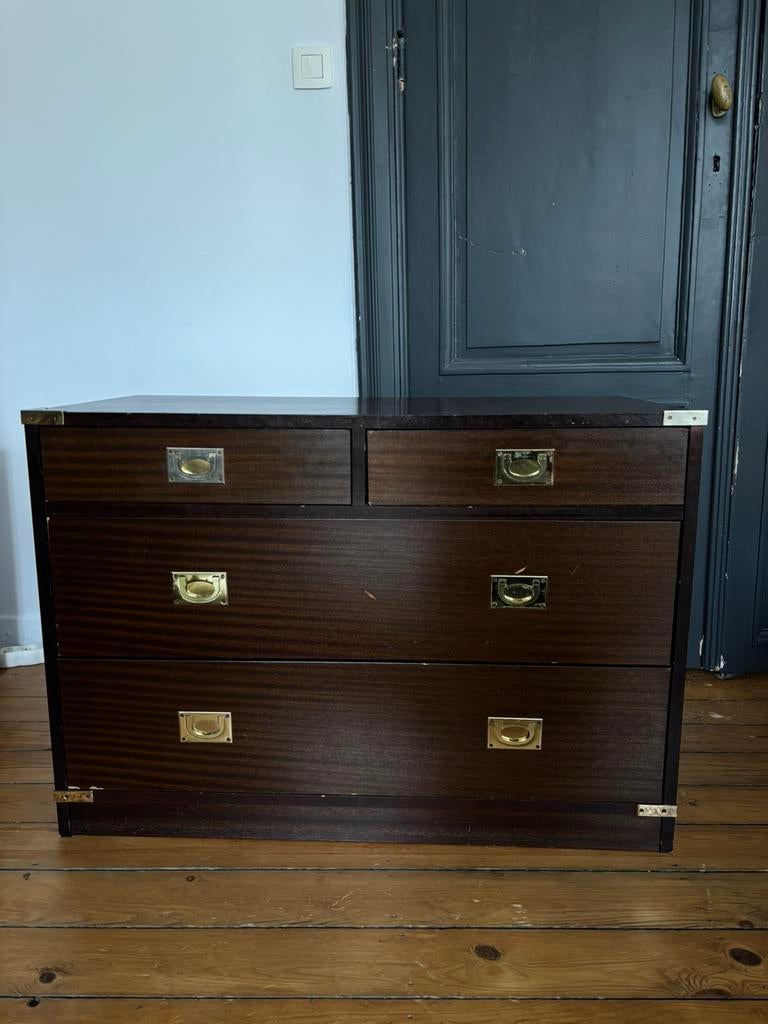 Brown commode 93,5x45cm, Enlèvement, Utilisé