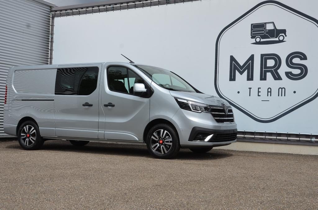 Renault Trafic- L2- Dubbelcab-ACC-Exclusive-Nieuw- 36990+BTW, Automaat, Stof, Euro 6, Renault