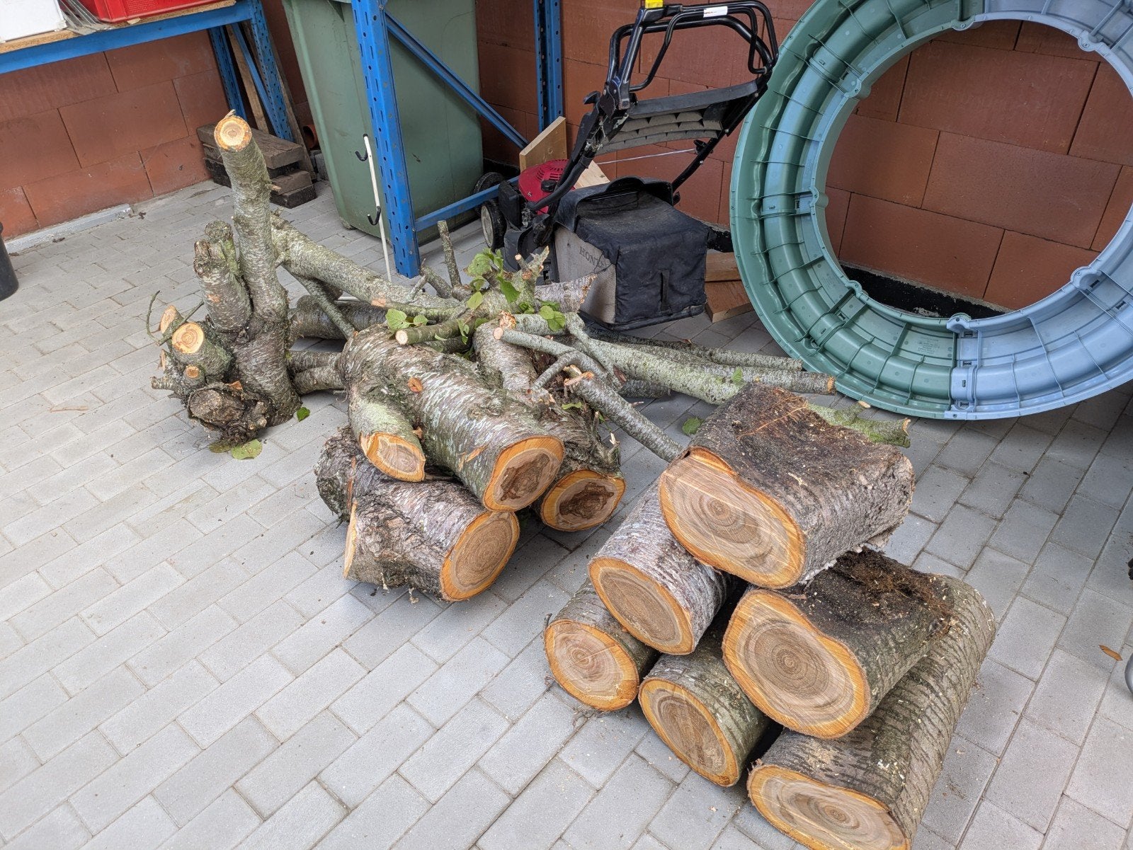 Brandhout gratis, Tuin en Terras, Ophalen