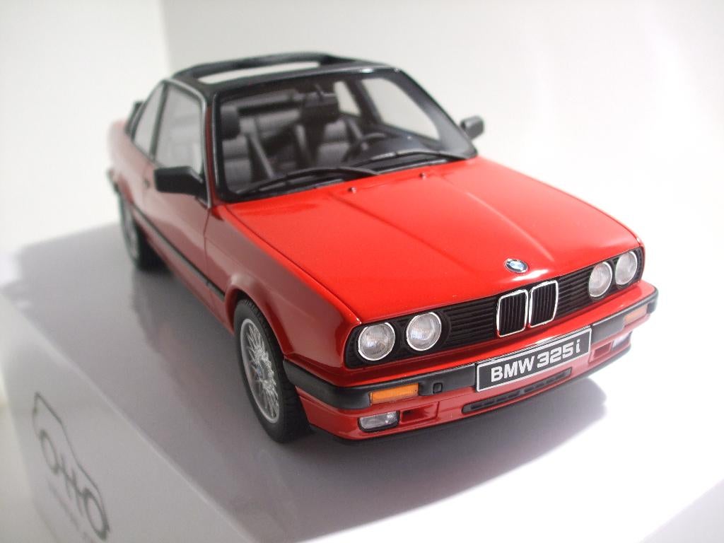BMW 325i E30 TC2 Baur Cabrio rouge Otto Mobile NOUVEAU 1/18, Hobby & Loisirs créatifs, Voitures miniatures | 1:18, Neuf, Voiture
