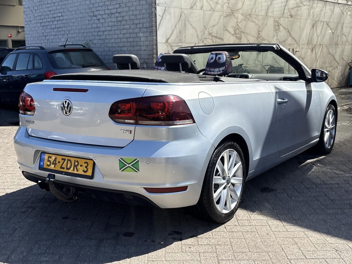 Volkswagen Golf Cabriolet 1.4 TSI KETTING NIET IN ORDE! | DS, Autos, Argent ou Gris, Achat, Cabriolet, Noir