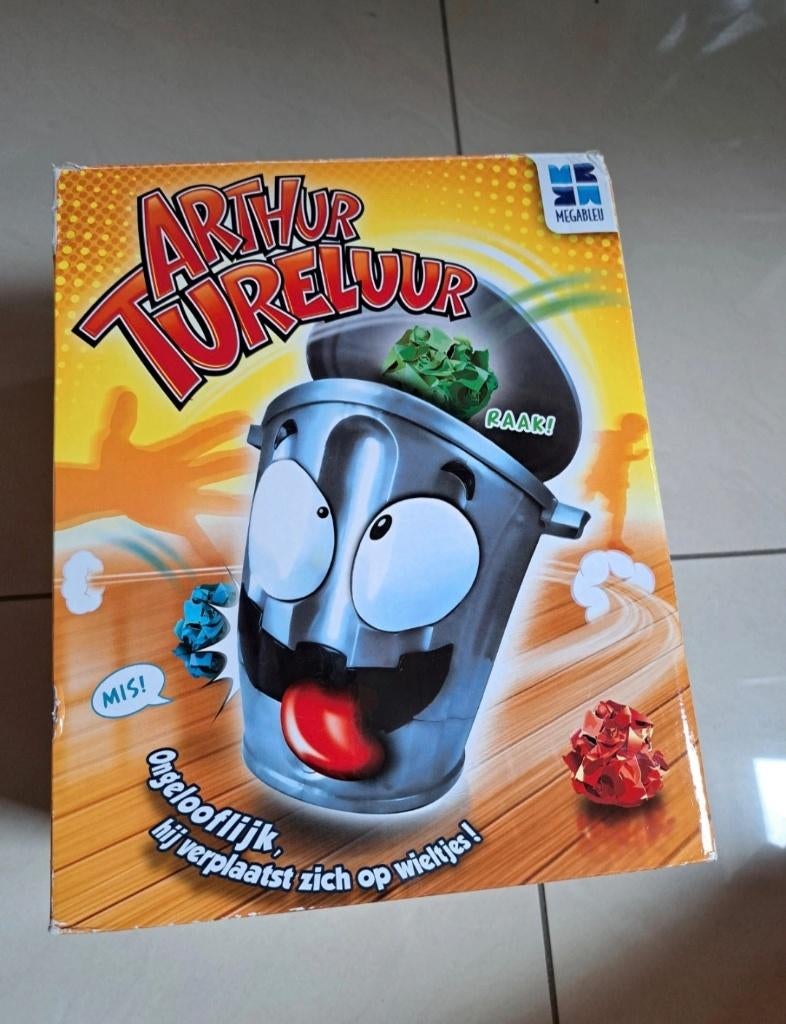 Arthur Tureluur spel, Trois ou quatre joueurs, Enlèvement ou Envoi, Comme neuf, Megableu