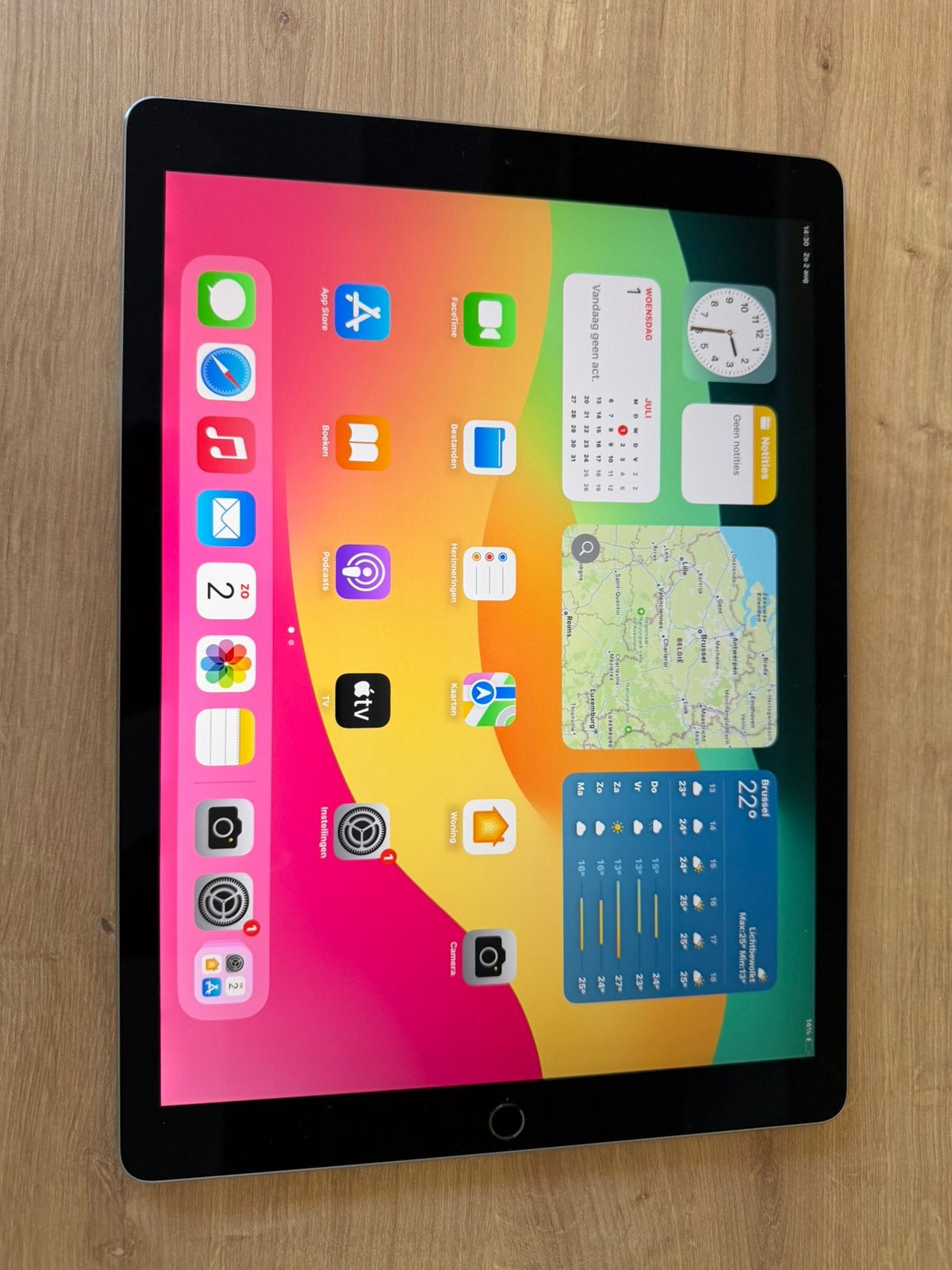 iPad Pro 12.9" – 64GB – Model A1670 – In topstaat!, Zo goed als nieuw, 64 GB, Ophalen, 9 inch