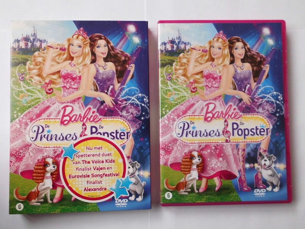 Barbie - De Prinses & De Popster, Cd's en Dvd's, Tekenfilm, Alle leeftijden, Overige soorten, Ophalen of Verzenden