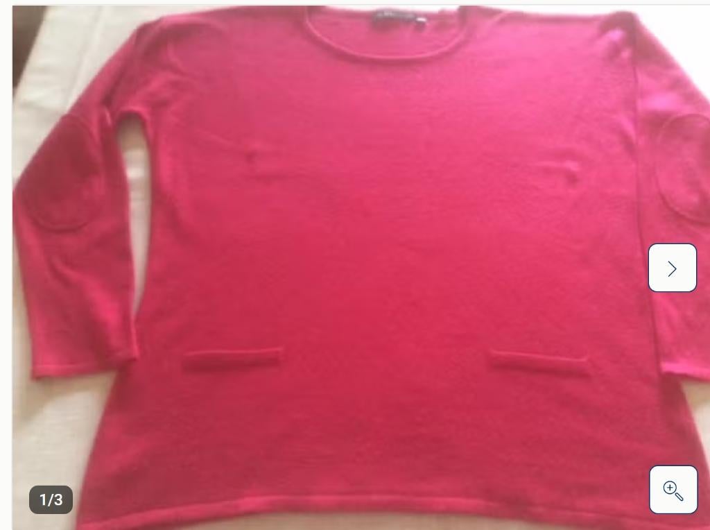Pull vintage taille L, Vêtements | Femmes, Enlèvement ou Envoi, Comme neuf, Taille 42/44 (L), Rouge