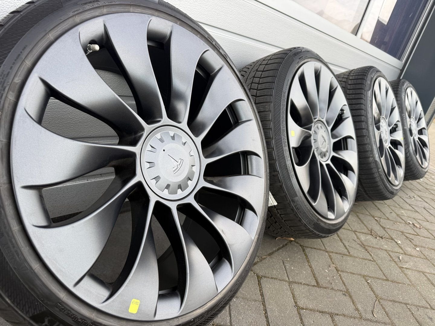 21 " Tesla Model Y velgen Performance sensoren winterbanden, Autos : Pièces & Accessoires, Pneus & Jantes, Neuf, Pneus et Jantes