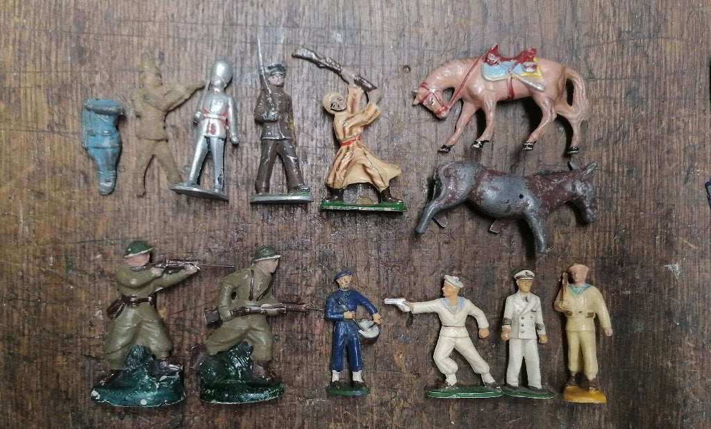 Set militaire figuren uit de Eerste Wereldoorlog, Verzamelen, Ophalen of Verzenden, Overige soorten, Overige typen