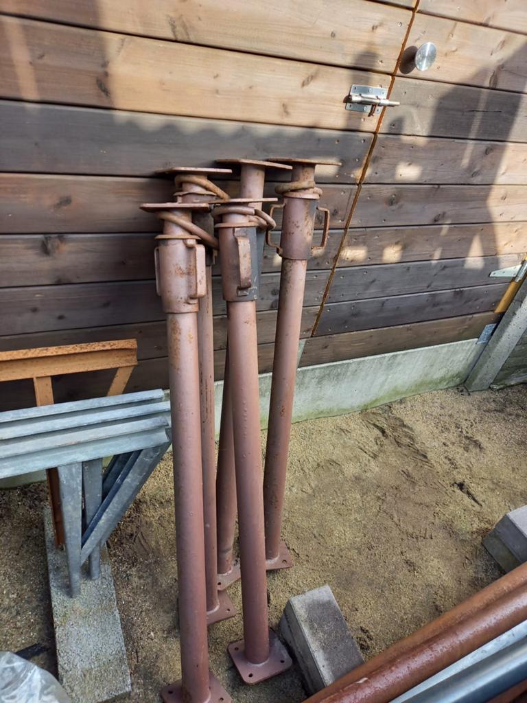 Korte stippen, Doe-het-zelf en Bouw, Steigers, Ophalen