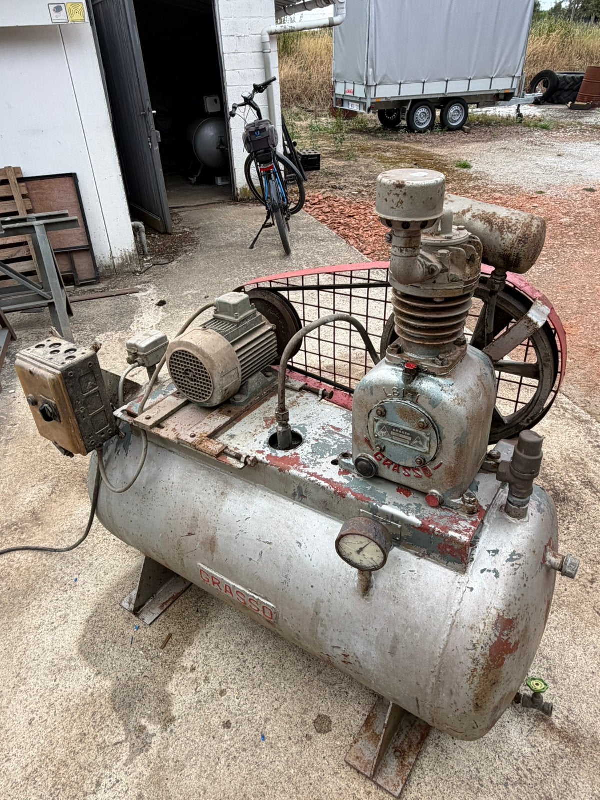 Compresseur 380v, Bricolage & Construction, Enlèvement, Comme neuf