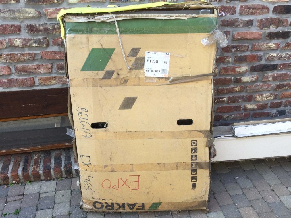 dakraam, Doe-het-zelf en Bouw, Ophalen, Gebruikt, 80 tot 120 cm, 120 tot 160 cm