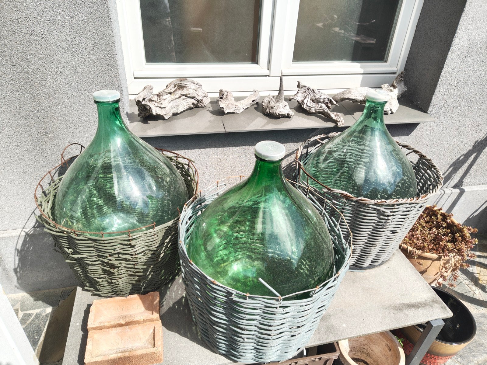dame jeanne, Tuin en Terras, Ophalen