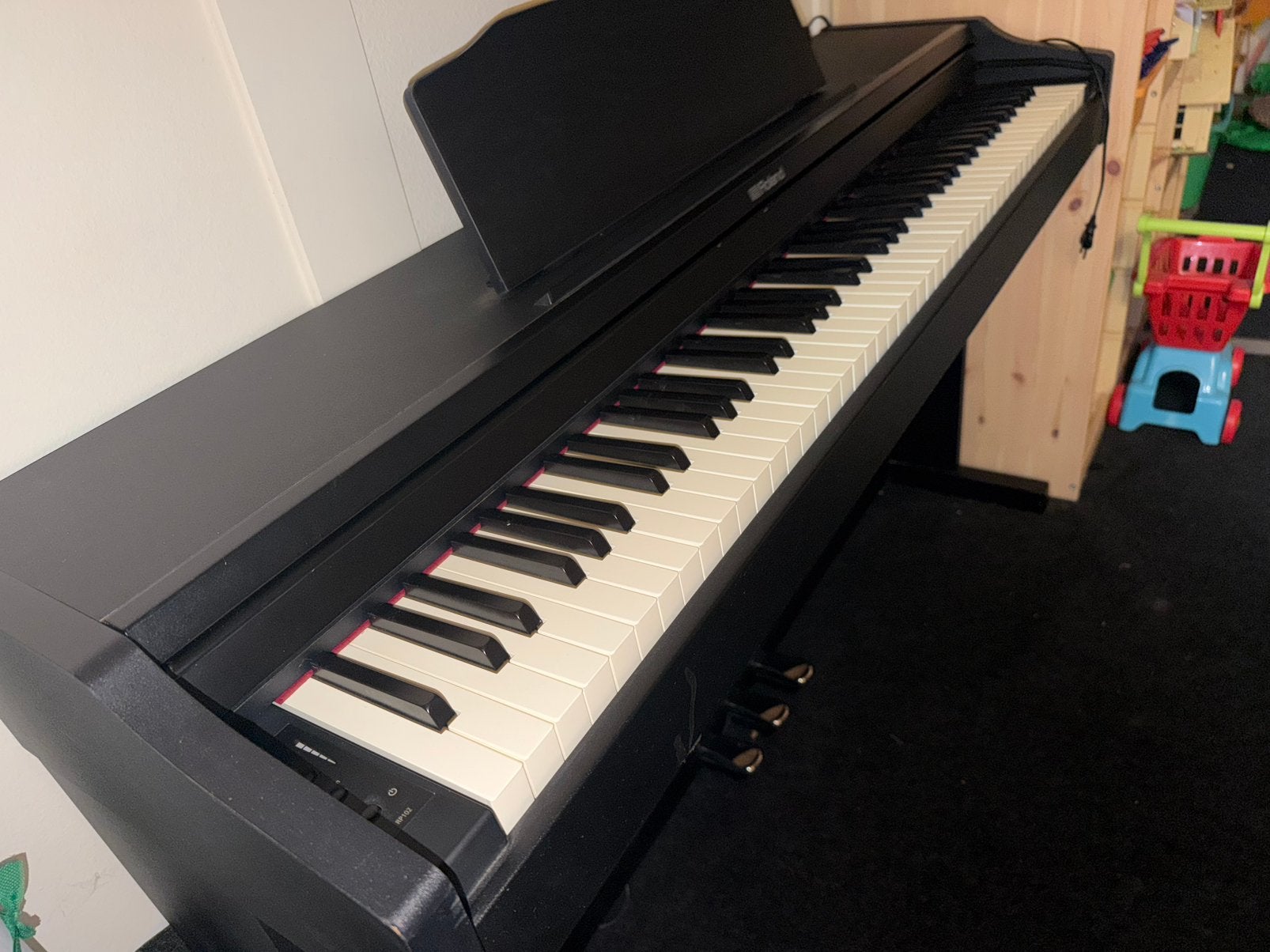 Roland RP107-BKX digitale piano, Enlèvement, Comme neuf, Noir, Piano