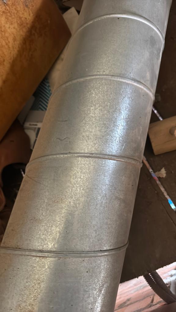 Ventilatiebuizen nieuw, Doe-het-zelf en Bouw, Ventilatie en Afzuiging, Ophalen, Zo goed als nieuw
