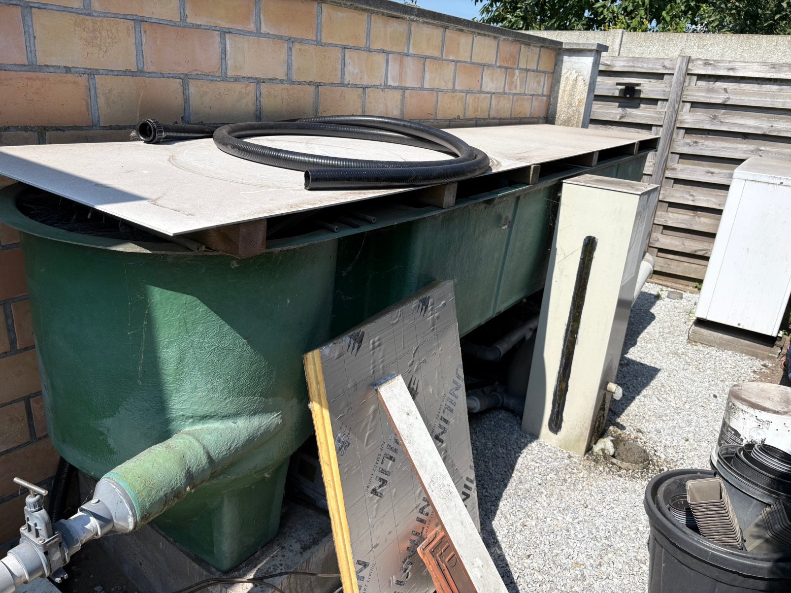 Meerkamerfilter voor koi of siervijver, Jardin & Terrasse, Accessoires pour étangs, Utilisé, Filtre de bassin, Enlèvement