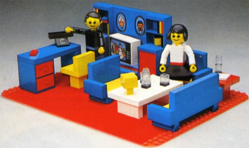 LEGO Homemaker 264 Living Room Set, Gebruikt, Lego, Compleet, Ophalen of Verzenden