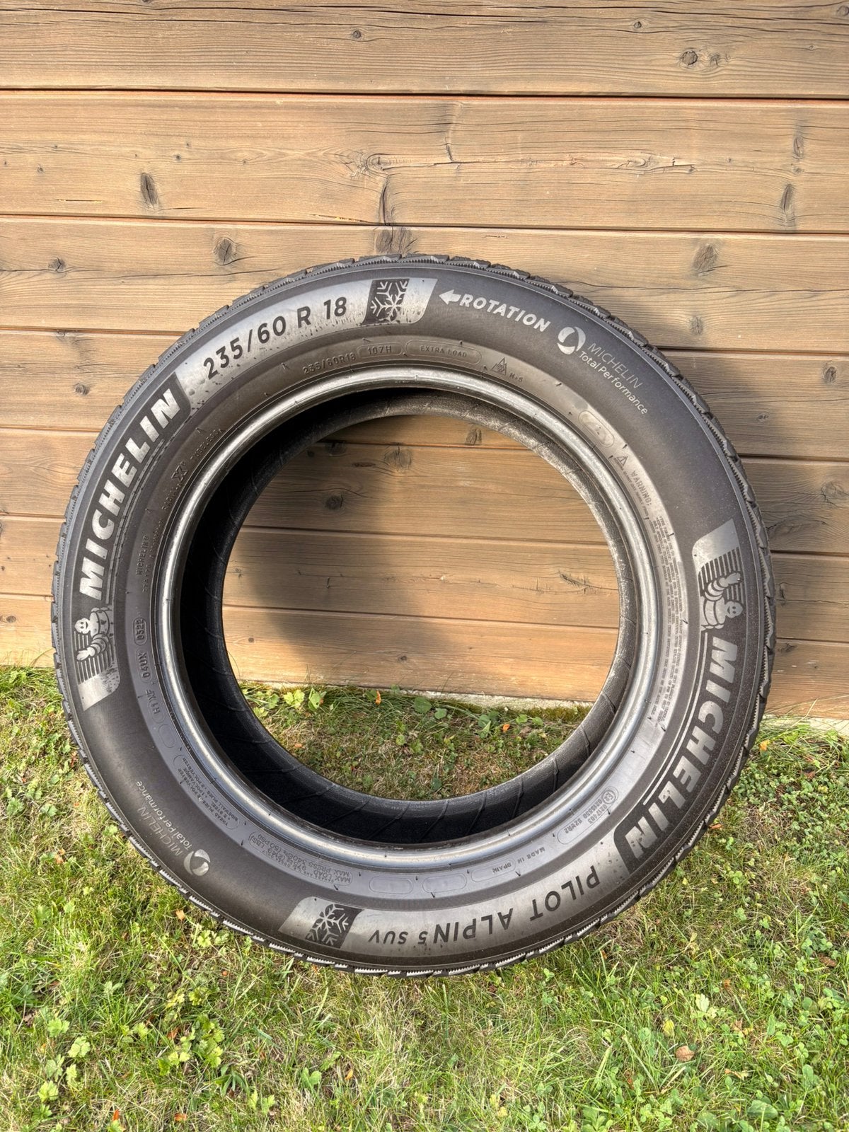 Pneus d'hiver Michelin Pilot Alpin (235/60 R18), Pneus hiver, Enlèvement, Pneu(s), 18 pouces