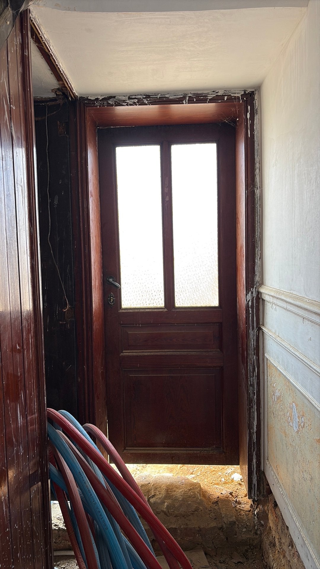Porte ancienne maison de maître gratuit, Bricolage & Construction, Enlèvement, Comme neuf