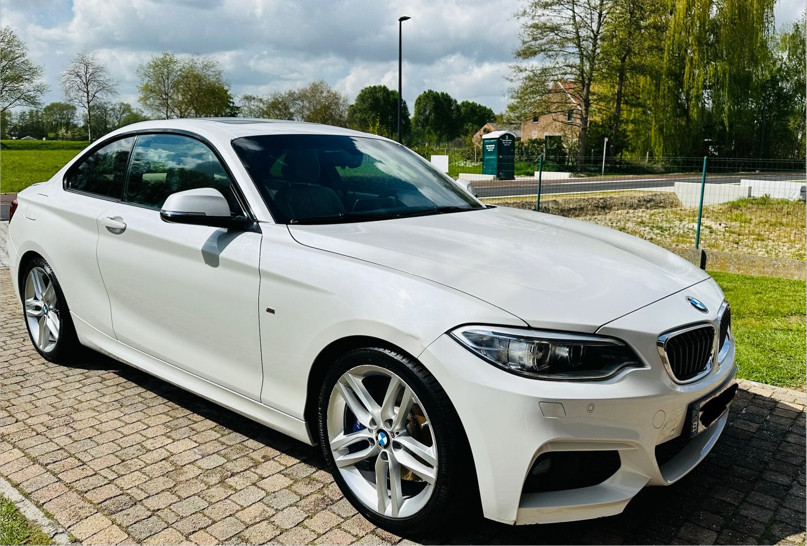 BMW 220d coupe in uitstekende staat!, Auto's, Automatische klimaatregeling, 4 cilinders, 2 Reeks, Wit