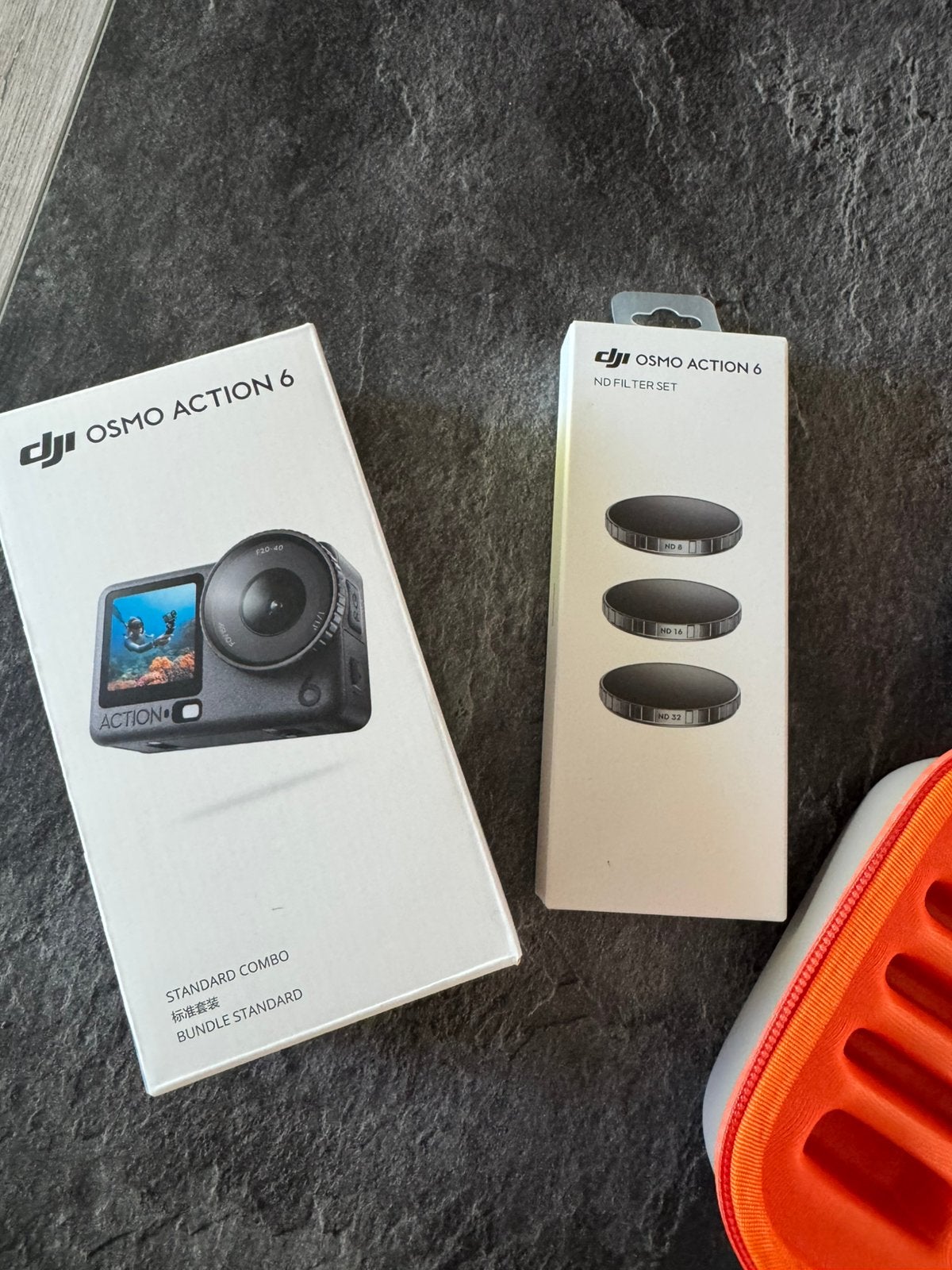 DJI Osmo Action 6 Standard 128GB SD ND Filters Telesin Case, TV, Hi-fi & Vidéo, Enlèvement ou Envoi, Comme neuf, Autres marques