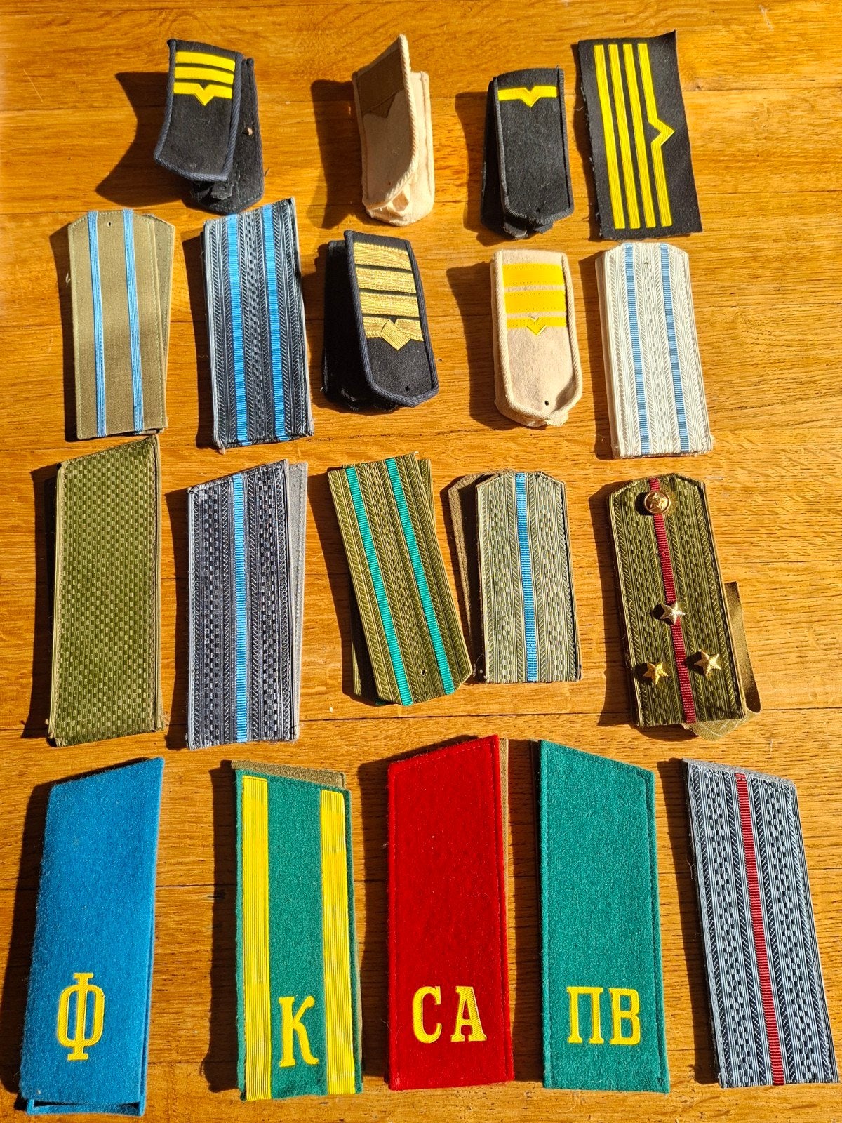 Epaulettes URSS / CCCP, Collections, Enlèvement ou Envoi