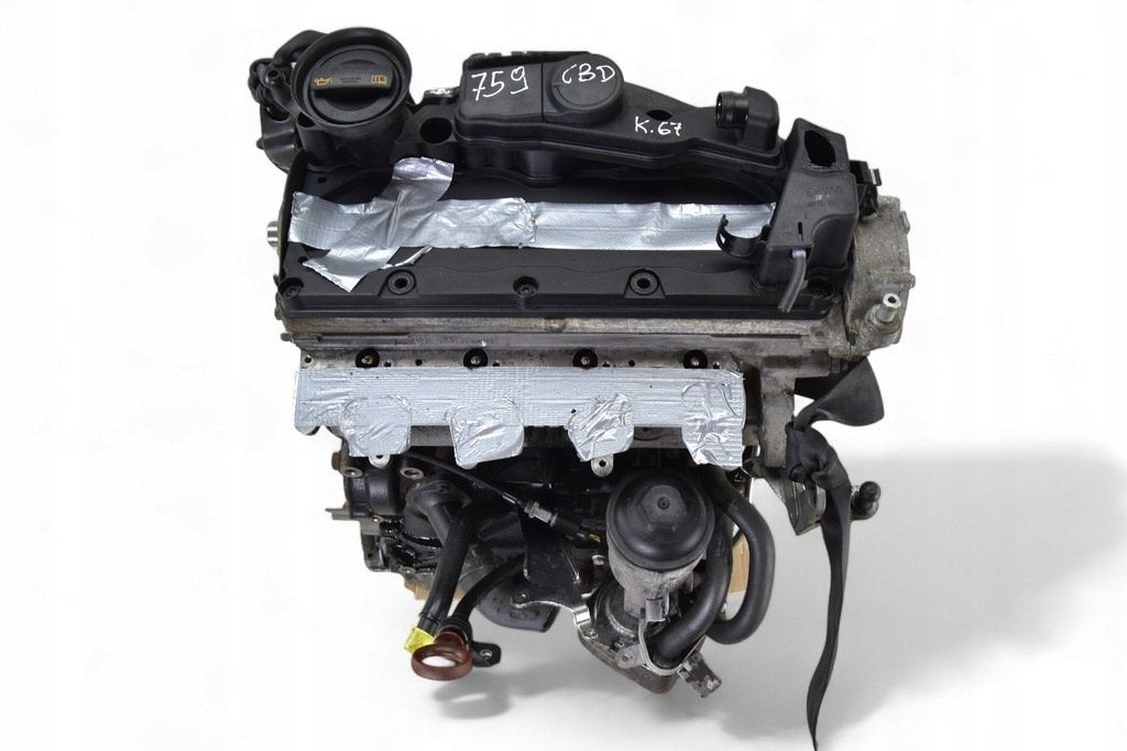 Moteur CBDC Nu GOLF PASSAT VW, Verzenden, Gebruikt, Overige automerken