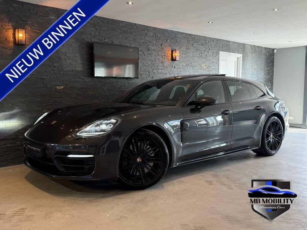 Porsche Panamera Sport Turismo 2.9 4S Bj: 2021 / 331 PK, Autos, Porsche, Cuir, Argent ou Gris, Achat, Euro 6