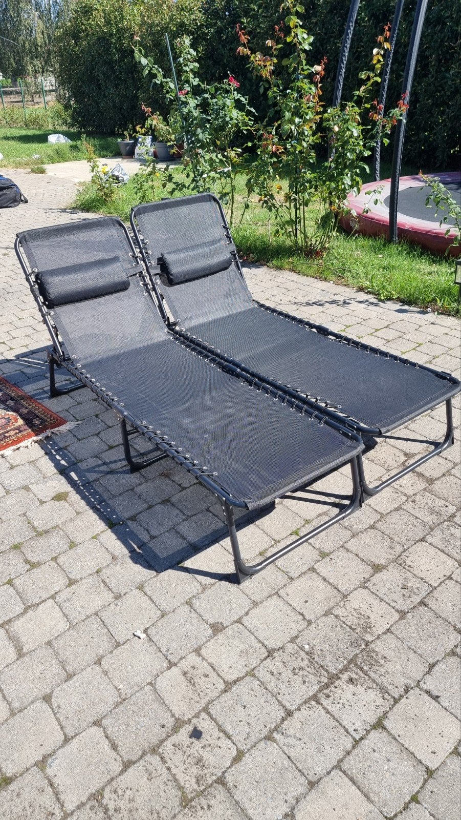 2 ligbedden, Jardin & Terrasse, Chaises longues, Enlèvement