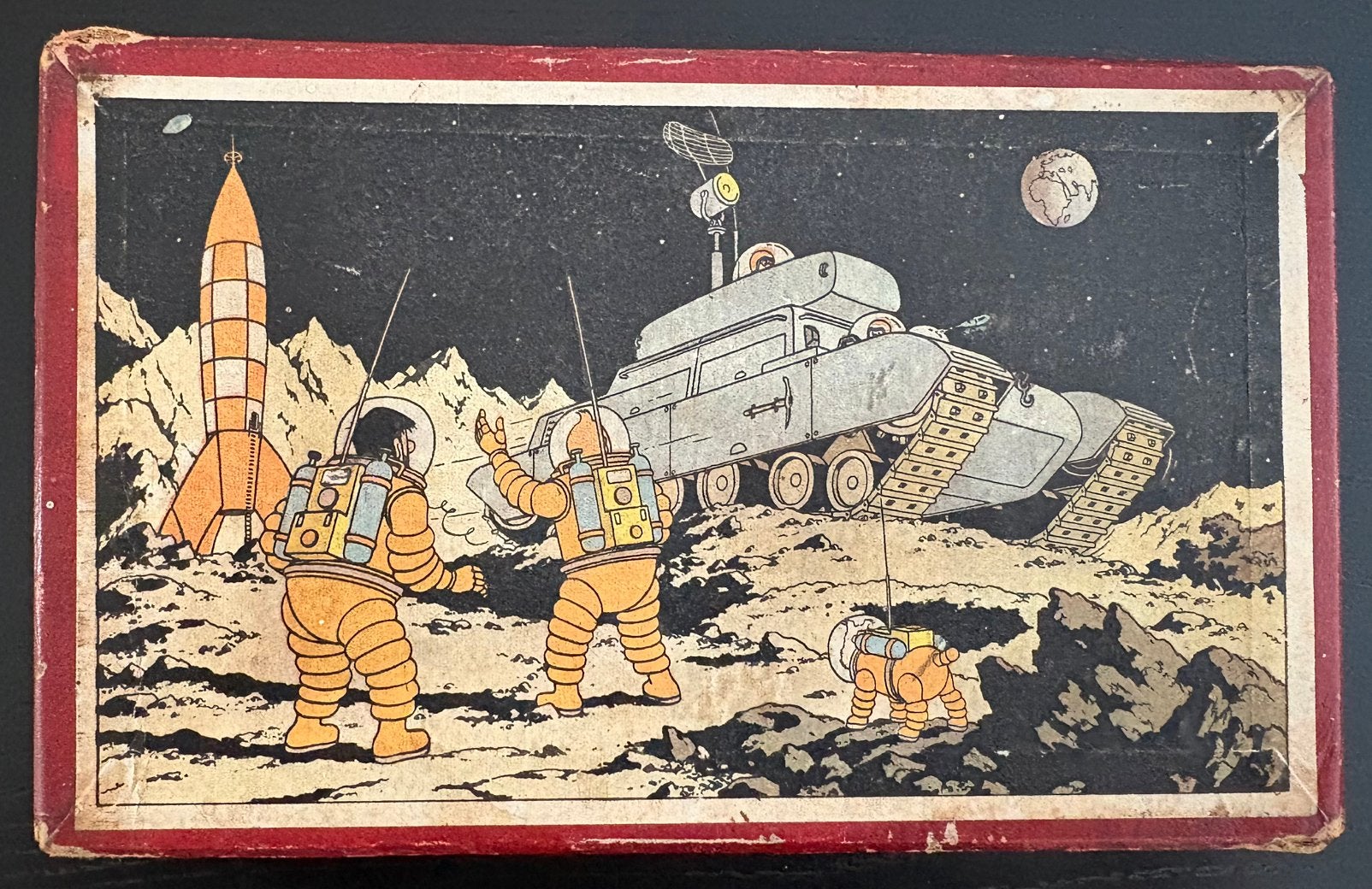 Kuifje Tintin puzzle, Verzenden, Zo goed als nieuw