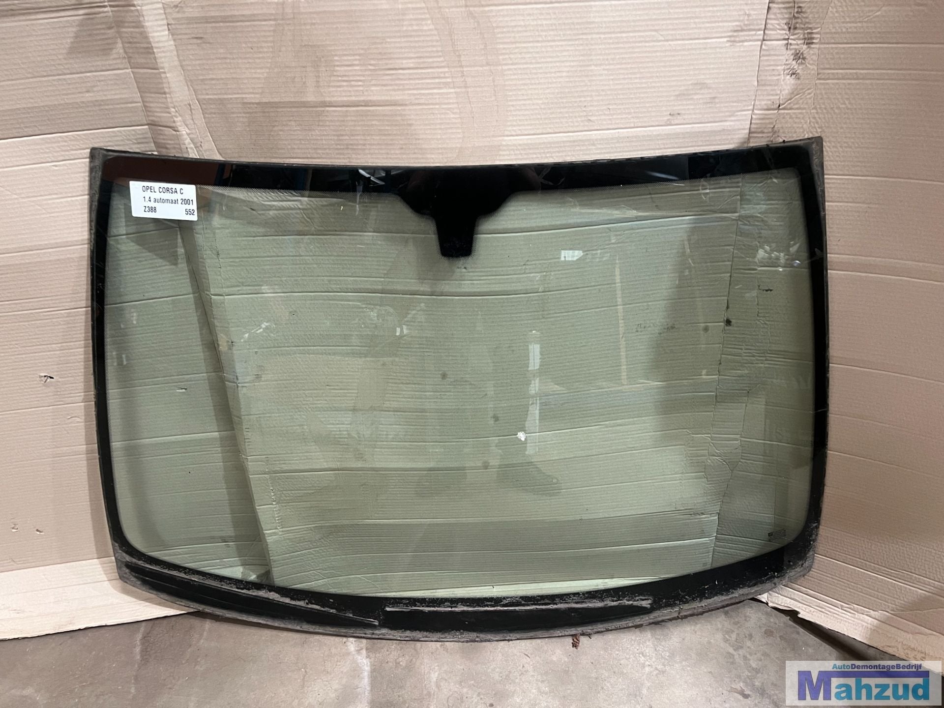 OPEL CORSA C voorraam voorruit 2000-2005, Gebruikt, Opel Automobile GmbH, Kontakt@opel-infoservice.de, Opel