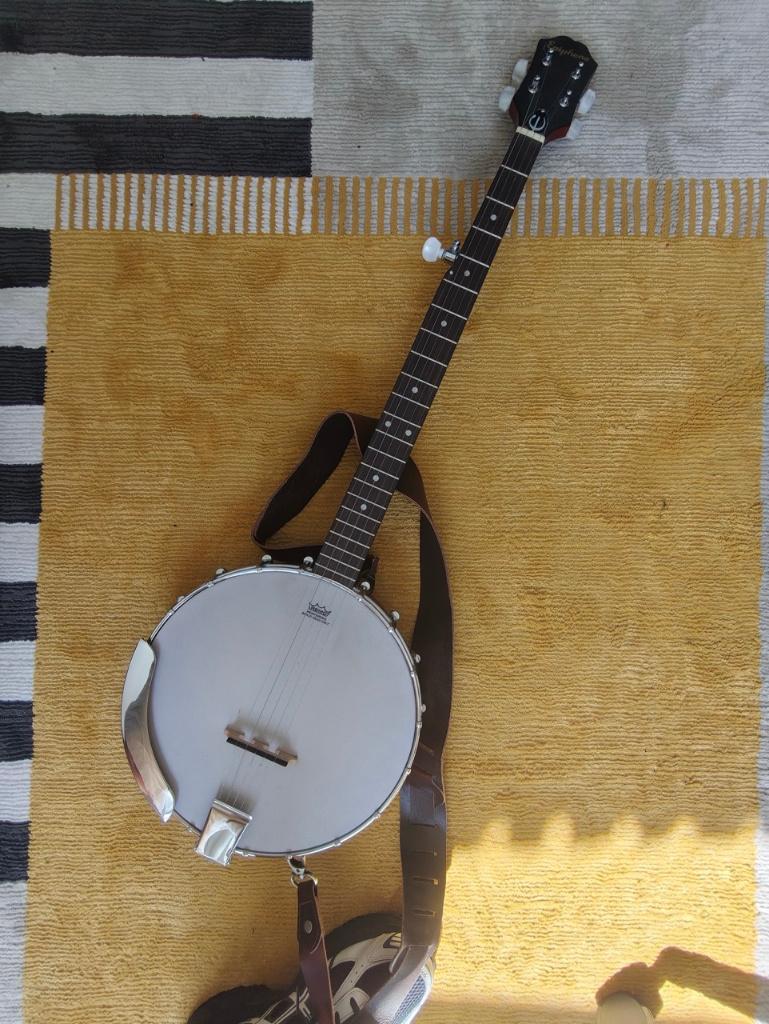 Banjo Epiphone MB-100, Musique & Instruments, Enlèvement, Utilisé, Banjo
