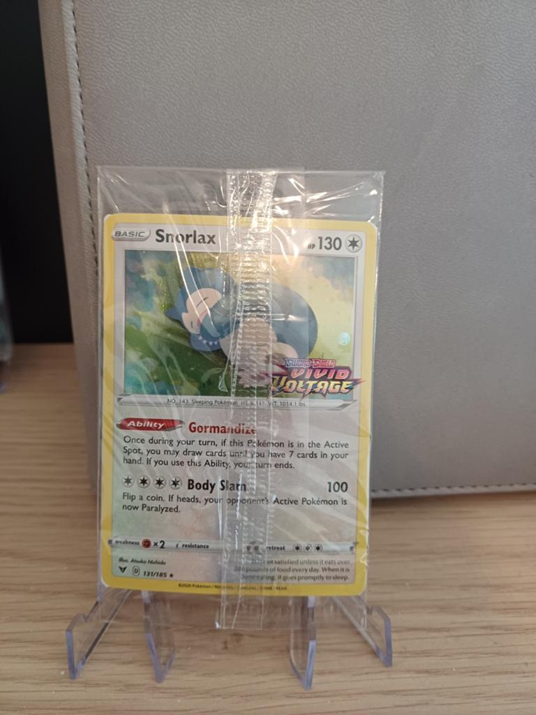 Snorlax SWSH 131, Ophalen