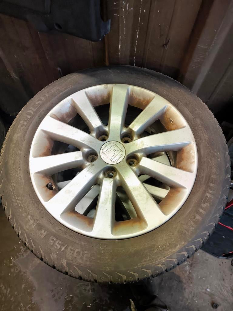 Jantes honda, Autos : Pièces & Accessoires, Enlèvement, Pneu(s)