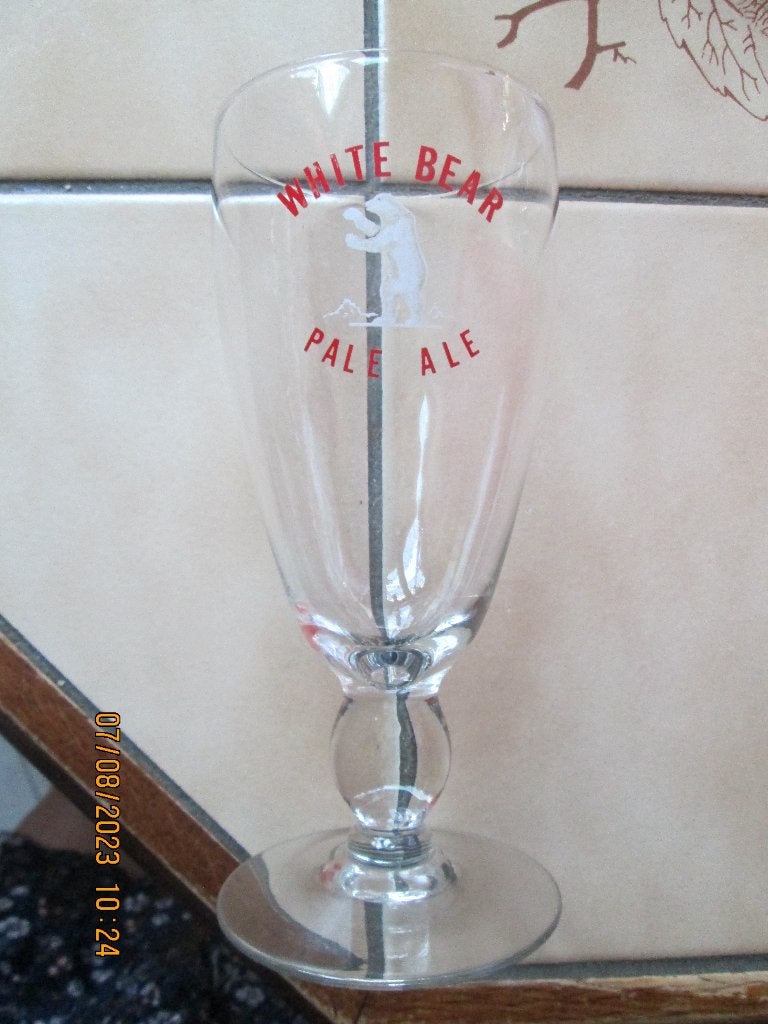 Verre « White Bear - Pale Ale » 25 cl, Collections, Enlèvement, Neuf, Verre ou Verres, Autres marques