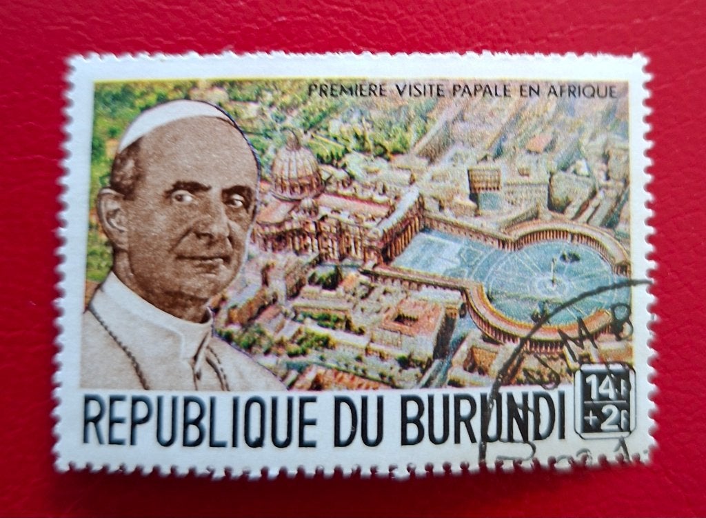 Postzegel Burundi OBP 333, Postzegels en Munten, Ophalen of Verzenden, Gestempeld