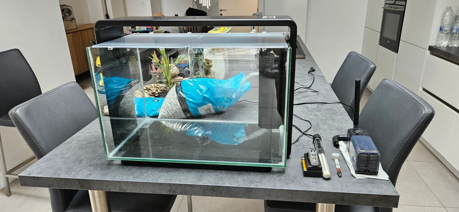 Aquarium SuperFish 65 en toebehoren, Enlèvement, Superfish