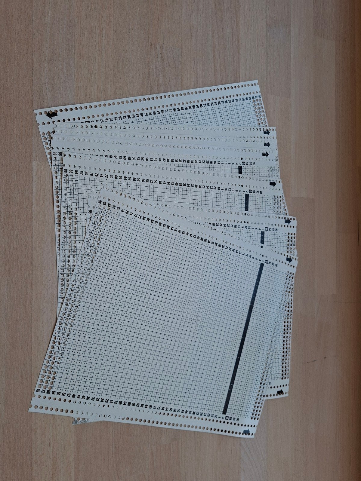Machine à tricoter Passap Deco, feuilles de papier vides, Hobby & Loisirs créatifs, Enlèvement ou Envoi, Neuf, Tricot, Machine
