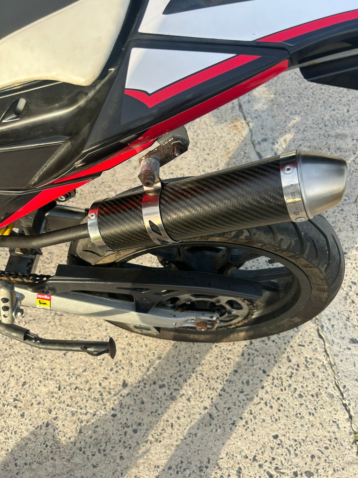 Aprilia sx 50, Enlèvement, Utilisé