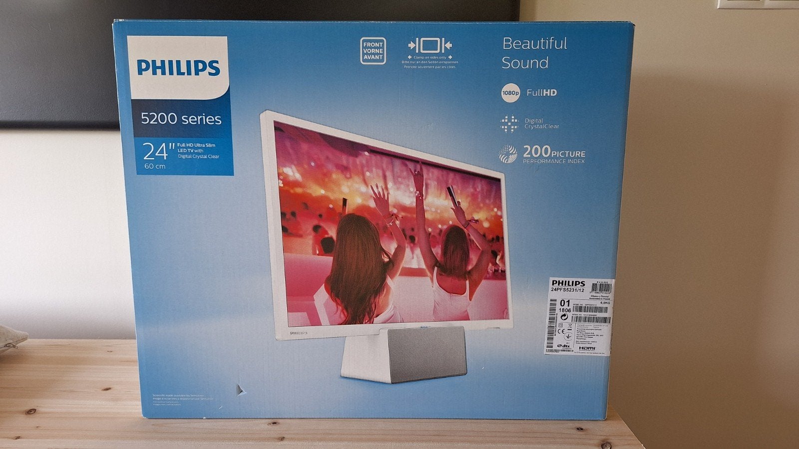 Petit téléviseur Philips série 5200, Enlèvement ou Envoi, 60 à 80 cm, LED, Philips